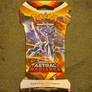 1 *HEAVY* Astral Radiance Booster Pack (Dialga Art) Pokemon TCG